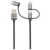 Trust 22693 cavo USB USB 2.0 1 m USB A Micro-USB B Nero, Argento
