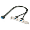 Cavo Usb con Staffa Metallica Usb 3.O Tipo a 20 Poli Icd (33096)