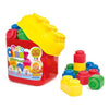 Clemmy - gioco costruzioni - secchiello con 20 mattoncini