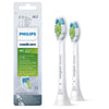 Philips Sonicare W2 Optimal White HX6062/10 2x Testine bianche per spazzolino sonico