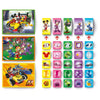 Cubi 12 multi play Michey and the road - Puzzle 12 pezzi per bambini