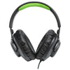 Cuffia Gaming Con Microfono Quantum 100X (Jblq100Xblkgrn)