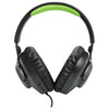 Cuffia Gaming Con Microfono Quantum 100X (Jblq100Xblkgrn)