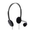 Cuffie con Microfono Hs-01 Rev 2.2 Doppio Jack 35mm con Adattatore