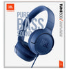 JBL Tune 500 Auricolare Cablato A Padiglione Musica e Chiamate Blu