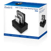 Ewent EW7014 docking station per unità di archiviazione USB 3.2 Gen 1 (3.1 Gen 1) Type-A Nero