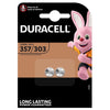 Duracell Pila Silver Oxide Specialistica Bottone 357/303 2 Pz. - 10 Cf