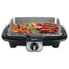 EasyGrill BG90A8 Griglia elettrica bistecchiera - barbecue da tavolo 2300W con termostato