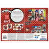 Edukit 4 giochi in 1 Miraculus - Memo + domino + puzzle + cubi