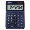 Sharp EL-M335 calcolatrice Desktop Calcolatrice di base Blu