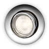 Essentials - Anello spot da incasso tondo per faretto GU10 - cromato