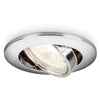 Essentials - Anello spot da incasso tondo per faretto GU10 - cromato