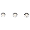 Essentials - Spot Incasso per faretto GU10 - lampadina esclusa - cromato opaco