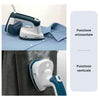 Ariete 6246 Duetto Garment Iron - Stiratrice Verticale e Ferro da Stiro con piastra in Ceramica antiaderente - 1000 Watt - Bianco e Blu
