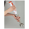 Ariete 881 Pimmy 200 - Frullatore a immersione - Gambo rimovibile e lame in Acciaio Inox - 2 velocità - 200 Watt - Bianco e Arancio