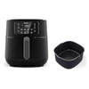 Philips Serie 5000 Airfryer 7.2L, Friggitrice ad aria 16-in-1, App per ricette , accessorio teglia HD9285/93