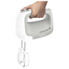 HM450 PrepMix - Sbattitore elettrico Mixer 450W 5 velocità + pulsante turbo - grigio/bianco