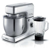 Ariete 1598 Gourmet Professional 7L Metal - Impastatrice Planetaria con Frullatore - Ciotola in Acciaio Inox - 7 L - Caraffa in vetro - 1200 Watt - 6 velocità