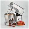 Ariete 1598 Gourmet Professional 7L Metal - Impastatrice Planetaria con Frullatore - Ciotola in Acciaio Inox - 7 L - Caraffa in vetro - 1200 Watt - 6 velocità