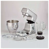 Ariete 1598 Gourmet Professional 7L Metal - Impastatrice Planetaria con Frullatore - Ciotola in Acciaio Inox - 7 L - Caraffa in vetro - 1200 Watt - 6 velocità
