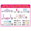 Kit Elegante Tiara Gioco Creativo - 500 Perline in 6 Colori - 31604