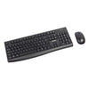 KM-821W Kit Tastiera e Mouse Wireless 2.4ghz 1600 Dpi Regolabili