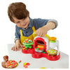 Play-Doh La Pizzeria, playset con 5 vasetti di pasta da modellare