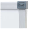 Nobo Lavagna bianca magnetica in acciaio Basic 1200x900 con bordo basico
