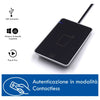 Ewent EW1053 lettore di carte magnetiche USB Nero