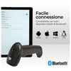 Lettore Pistola Barcode Scanner Laser 1d Wireless Bluetooth