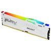 Kingston Technology FURY Beast 16 GB 5600 MT/s DDR5 CL40 DIMM White RGB XMP