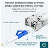 TP-Link TL-SM321A modulo del ricetrasmettitore di rete Fibra ottica 1250 Mbit/s SFP