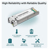 TP-Link TL-SM321A modulo del ricetrasmettitore di rete Fibra ottica 1250 Mbit/s SFP