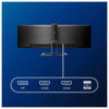 Mon 49Va 5120X1440 5Ms Hdmi Dp Usb Philips 499P9H/00 Mm 32:9 Curved