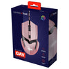 Mouse Gaming Gxt 101P Gav (23093) Retroilluminato 6 Pulsanti - Rosa