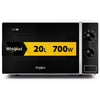 MWP 103 W - Forno a microonde combinato 20 litri 700W con grill al quarzo - bianco