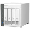 QNAP TS-433 NAS Tower ARM Cortex-A55 4 GB 0 TB QNAP QTS Bianco