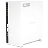 QNAP TS-233 server NAS e di archiviazione Tower ARM Cortex-A55 2 GB 0 TB QNAP QTS Bianco