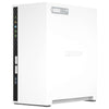 QNAP TS-233 server NAS e di archiviazione Tower ARM Cortex-A55 2 GB 0 TB QNAP QTS Bianco