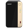 QNAP TS-264 NAS Tower Intel® Celeron® N5095 8 GB 0 TB QNAP QTS Nero, Oro