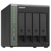 QNAP TS-431X3 NAS Tower Annapurna Labs Alpine AL-314 4 GB DDR3 0 TB QNAP Turbo System Nero
