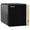 QNAP TS-464 NAS Tower Intel® Celeron® N5095 8 GB DDR4 0 TB QNAP QTS Nero