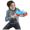 Nerf DinoSquad - Tricera-blast (blaster con alloggiamento per caricamento di 3 dardi, con supporto dardi e design dinosauro Triceratopo, include 12 dardi Elite)