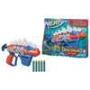Nerf Dinosquad - Stegosmash (Blaster Con Supporto Per 4 Dardi - Design Stegosauro Spinoso - Include 5 Dardi Nerf Elite)