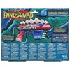 Nerf Dinosquad - Stegosmash (Blaster Con Supporto Per 4 Dardi - Design Stegosauro Spinoso - Include 5 Dardi Nerf Elite)