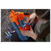 Nerf Elite 2.0 Shockwave RD-15, blaster con tamburo rotante da 15 dardi, lancio a raffica con azione a pompa, capacità di personalizzazione integrate