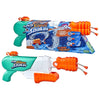 Nerf Super Soaker Hydro Frenzy, blaster ad acqua, incredibile divertimento 3-in-1, bocchetta regolabile, canna a 2 tubi lancia-acqua