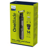 Philips OneBlade Pro 360 OneBlade Pro360 Face & Body Rasoio, Regolabarba e Rifinitore con Pettine di Precisione Regolabile 14 Lunghezze QP6551/15