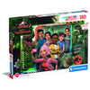 Clementoni Jurassic World Camp Cretaceous Puzzle di contorno 180 pz Arte