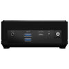MSI Cubi N ADL-001EU Intel® N N200 4 GB DDR4-SDRAM 128 GB SSD Windows 11 Pro Mini PC Nero